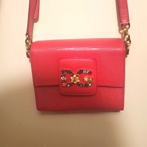DOLCE & GABBANA CALFSKIN MINI MILLENNIALS SHOULDER BAG